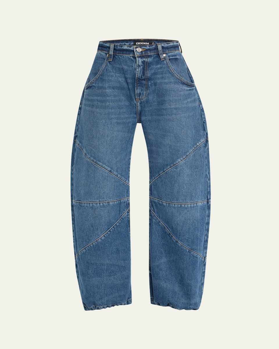 Freddy Cropped Barrel Jeans